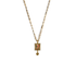 Retablo Frida Charm Necklace - Gold