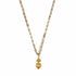 Sacred Heart sVa Mini Charm Necklace - Gold