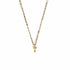 Pink At Heart Charm Necklace - Gold