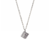 Bourne Again Prayer Charm Necklace - Silver