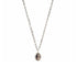 Pretty In Prayer Charm Necklace - Silver