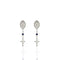 Maddie Rosary Post Earrings Montana - Silver