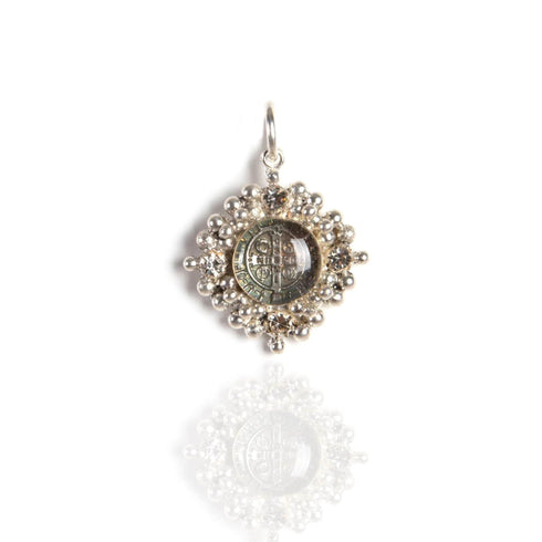 Petite Cloister Charm - San Benito - Silver - VSA Designs