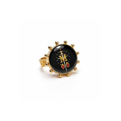 Heavenly "M" Ring - Gold (Preorder Now - Ships June 12th)