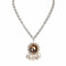 A$AP Chain 20" with Tribal Medallion - Silver