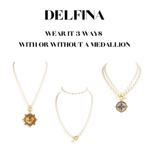 Delfina - 6mm Pearl Cream - VSA Designs