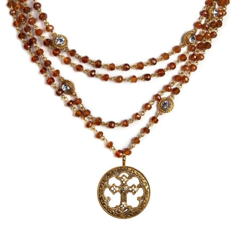 Magdalena - 6mm Semi-Precious Bati Hessonite All Medallions