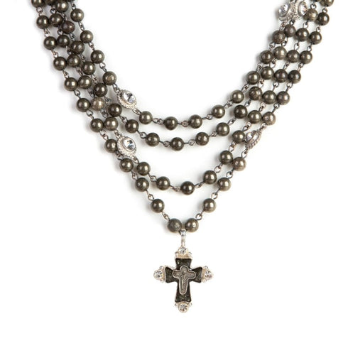 Magdalena - 6mm Semi-Precious Pyrite All Medallions