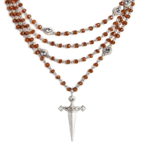 Magdalena - 6mm Semi-Precious Bati Hessonite All Medallions