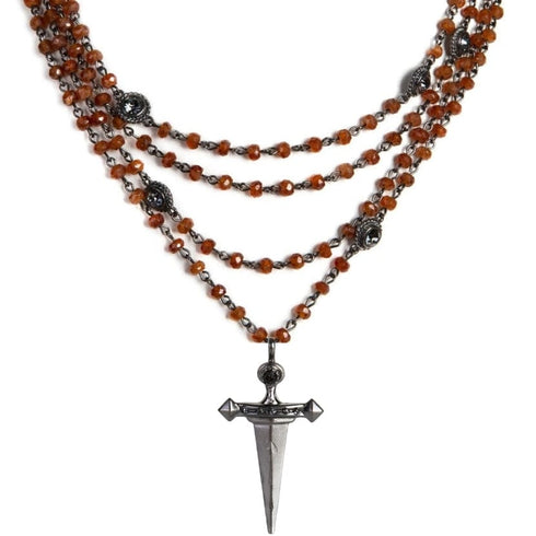 Magdalena - 6mm Semi-Precious Bati Hessonite All Medallions