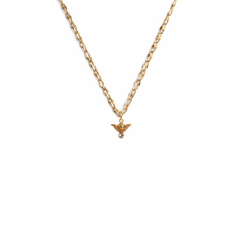 Angel Wings Charm Necklace