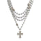 Bourne Again Magdalena With Rebel Cross Silver - Silver