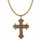 A$AP Chain 34" with Resurrection Cross - Gold