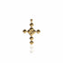 Brigid Cross of Kildare Chica Charm Earth Olivine - Silver - VSA Designs
