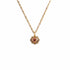 Retablo Small Oval Framed Charm Necklace - Gold - VSA Designs