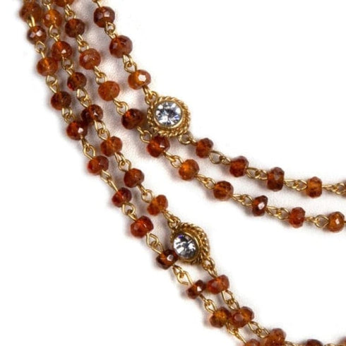 Magdalena - 6mm Semi-Precious Bati Hessonite All Medallions