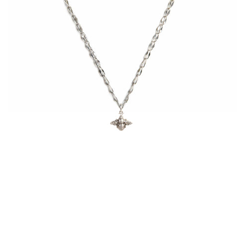 Baby Bee Charm Necklace