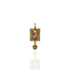 Retablo Frida Charm - Gold