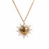 Sacred Flame Charm Necklace - Gold - VSA Designs