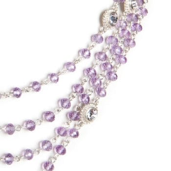 Magdalena - 6mm Semi-Precious Amethyst Beads