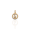 Bourne Again Wild Note Charm - Gold