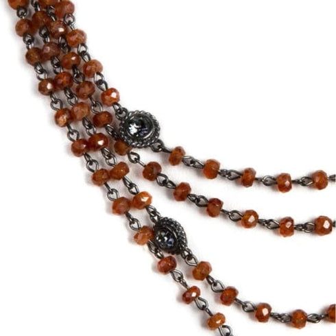 Magdalena - 6mm Semi-Precious Bati Hessonite All Medallions