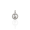 Bourne Again Wild Note Charm - Silver