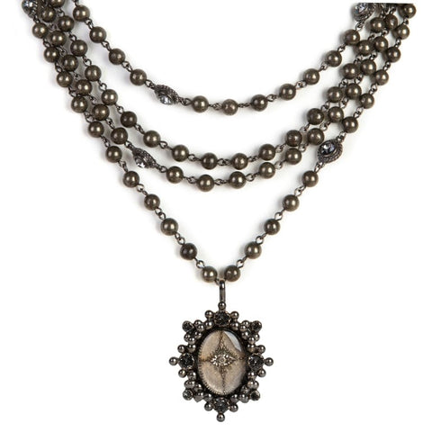 Magdalena - 6mm Semi-Precious Pyrite All Medallions