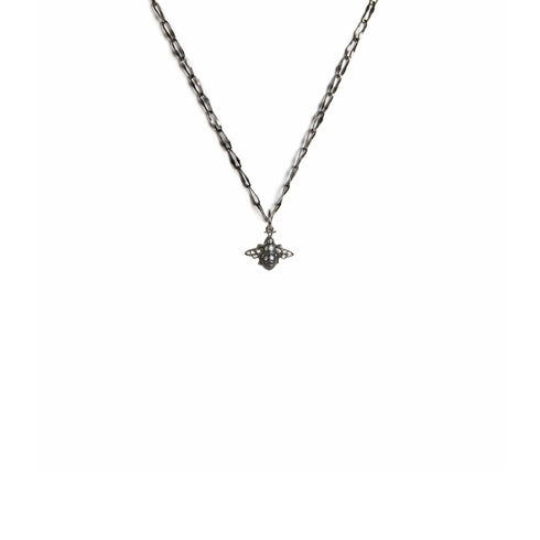 Baby Bee Charm Necklace