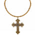 A$AP Chain 20" with Resurrection Cross - Gold