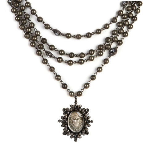 Magdalena - 6mm Semi-Precious Pyrite All Medallions