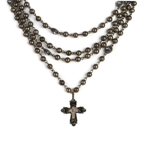 Magdalena - 6mm Semi-Precious Pyrite All Medallions