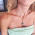 Audrey Necklace Pacific Opal - Silver