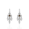 Bourne Again Gospel Earrings Lt Col Topaz - Silver