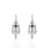 Bourne Again Gospel Earrings Lt Col Topaz - Silver