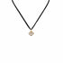 Sacred Heart Logo Charm Necklace - Gold