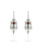 Bourne Again Gospel Earrings - Silver