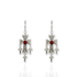Bourne Again Gospel Earrings - Silver
