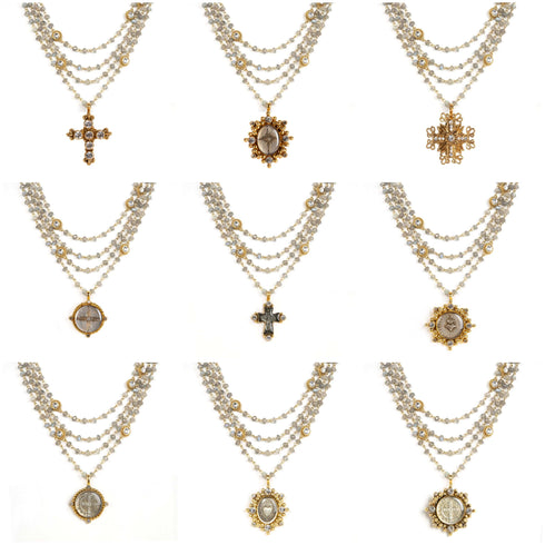 Magdalena - 6mm Lux Labradorite All Medallions