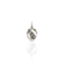 Bourne Again Poison Heart Charm - Silver