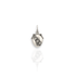 Bourne Again Poison Heart Charm - Silver
