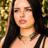 La Queen Collar Mystic Black - Silver