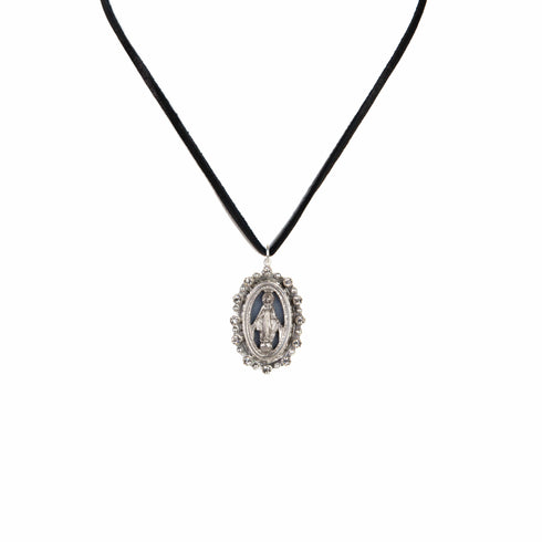 Milagrosa Charm Necklace - Silver - VSA Designs