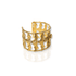 Bourne Again Bat Kissed Cuff - Gold