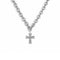 A$AP Chain 20" with Rebel Cross - Silver