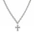 A$AP Chain 34" with Rebel Cross - Silver