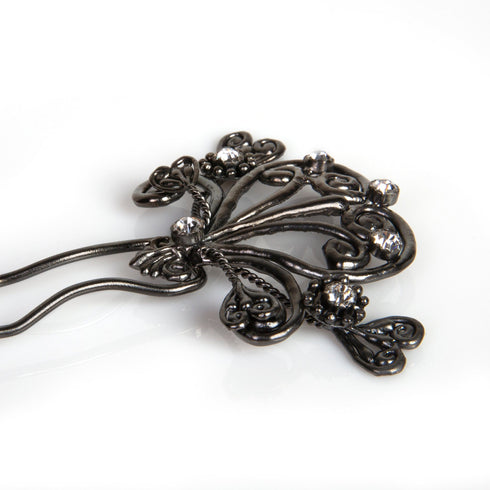 Three Hearts Hair Stick