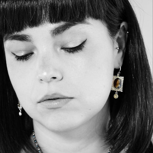 Retablo St Agatha Earrings