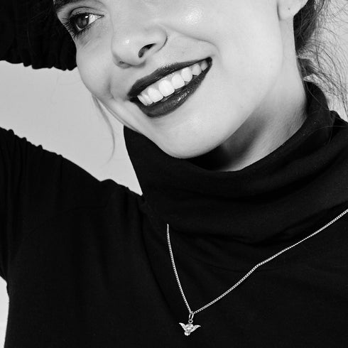 Angel Wings Charm Necklace