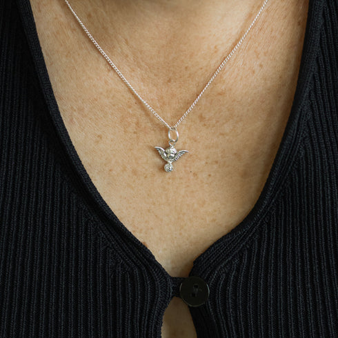 Angel Wings Charm Necklace